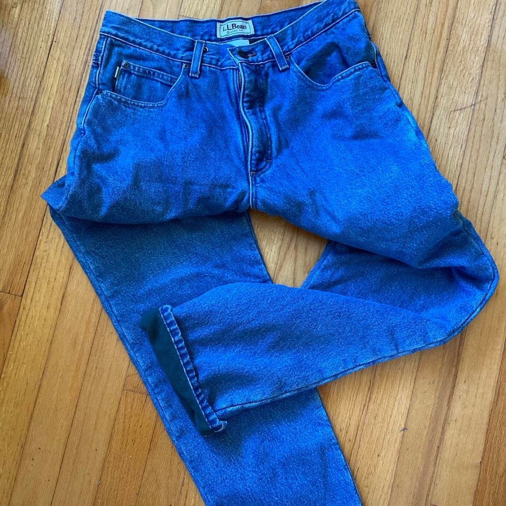 Vintage Maine Cabin Core L.L.Bean Classic Straight Leg High Rise see Pics for sz